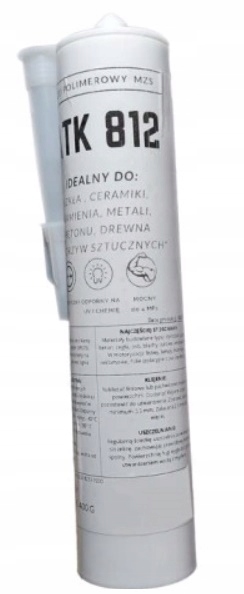 Klej Atk 812 ATK812 klei pod wodą basen bez łatki mokro sucho Biały