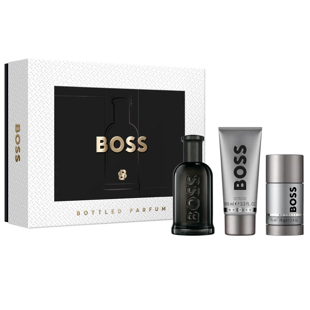 Zestaw Hugo Boss Bottled Parfum 100ML 100ML 75ML Dla Mężczyzn Męski