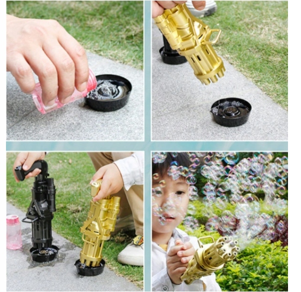 Karabin Na Bańki Mydlane Pistolet Na Bańki Mydlane RÓŻOWY Kod producenta GATL150