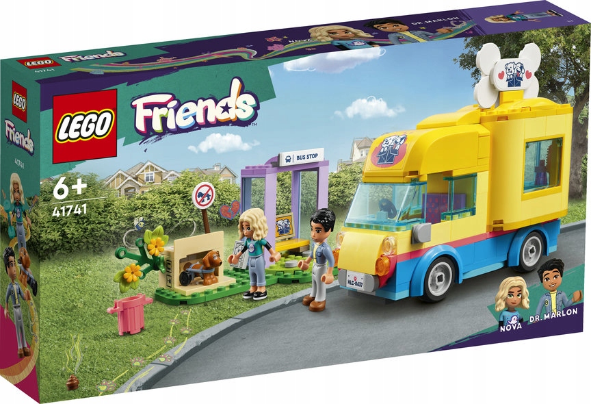 Lego 41741 Friends Záchranná Dodávka Pro Psy