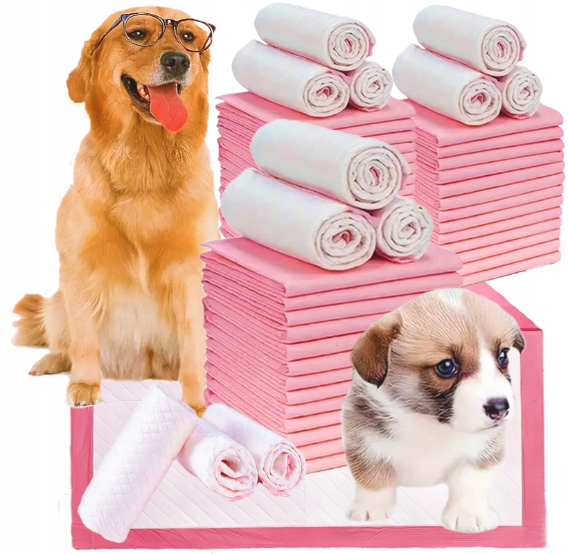 Levně Hygienické Podložky Pro Psa Kočku Učení 60x90 cm 100 Ks Silné