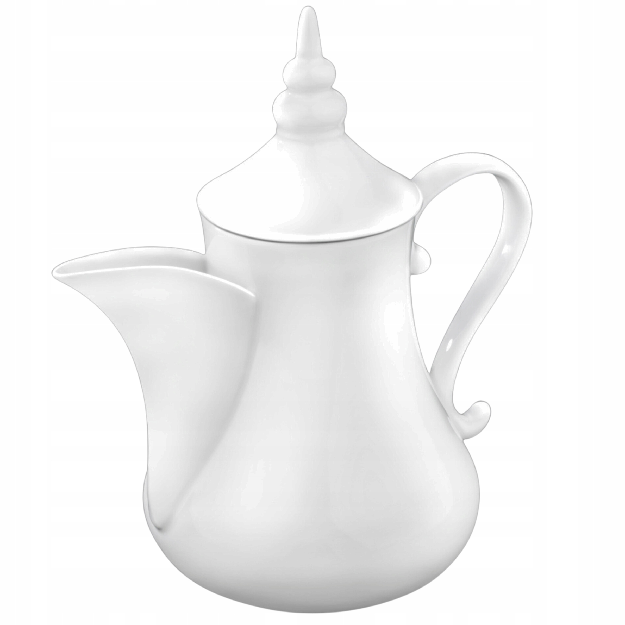 Konvička na tureckou kávu Wilmax bílá porcelánová 1000 ml