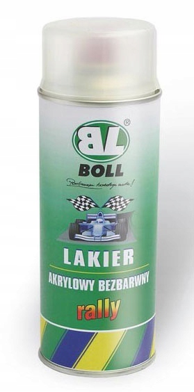 Boll lakier akrylowy Bezbarwny rally spray farba