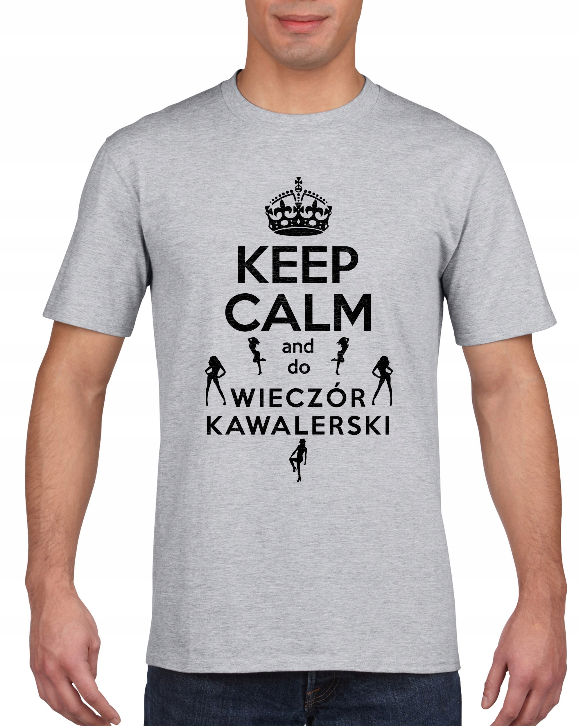 

Koszulka męska Keep Calm Wieczor Kawalerski s XXL