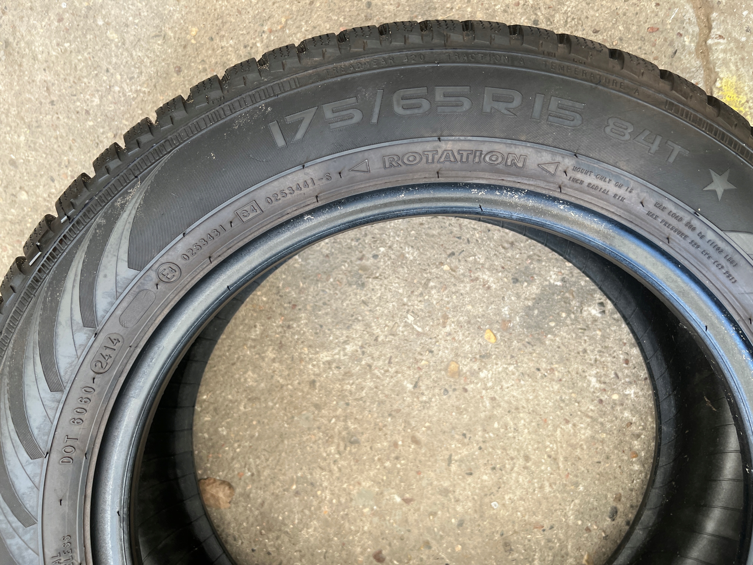 OPONY ZIMA NOKIAN WR D3 175/65/15 84T Profil opony 55