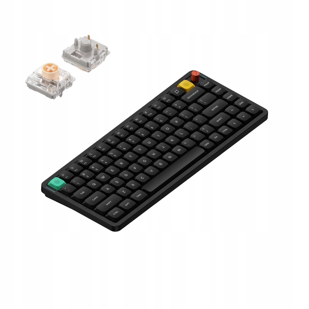 NuPhy Air75 V3 Bezprzewodowa Klawiatura Mechaniczna Low Profile Blush nano