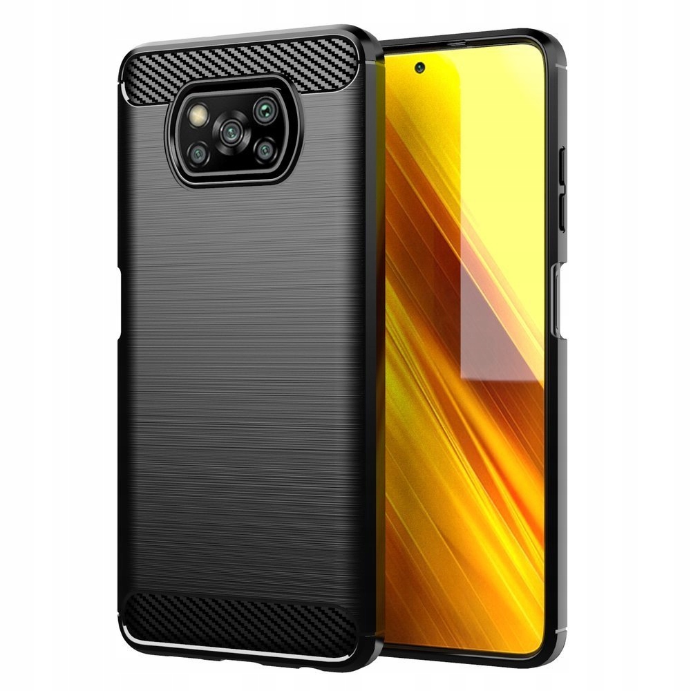 

Etui Carbon do Xiaomi Poco X3 X3 Pro Szkło