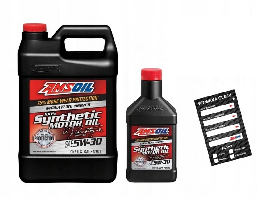 

AMSOiL Signature 5W30 100% Syntetyk Asl 4,73l