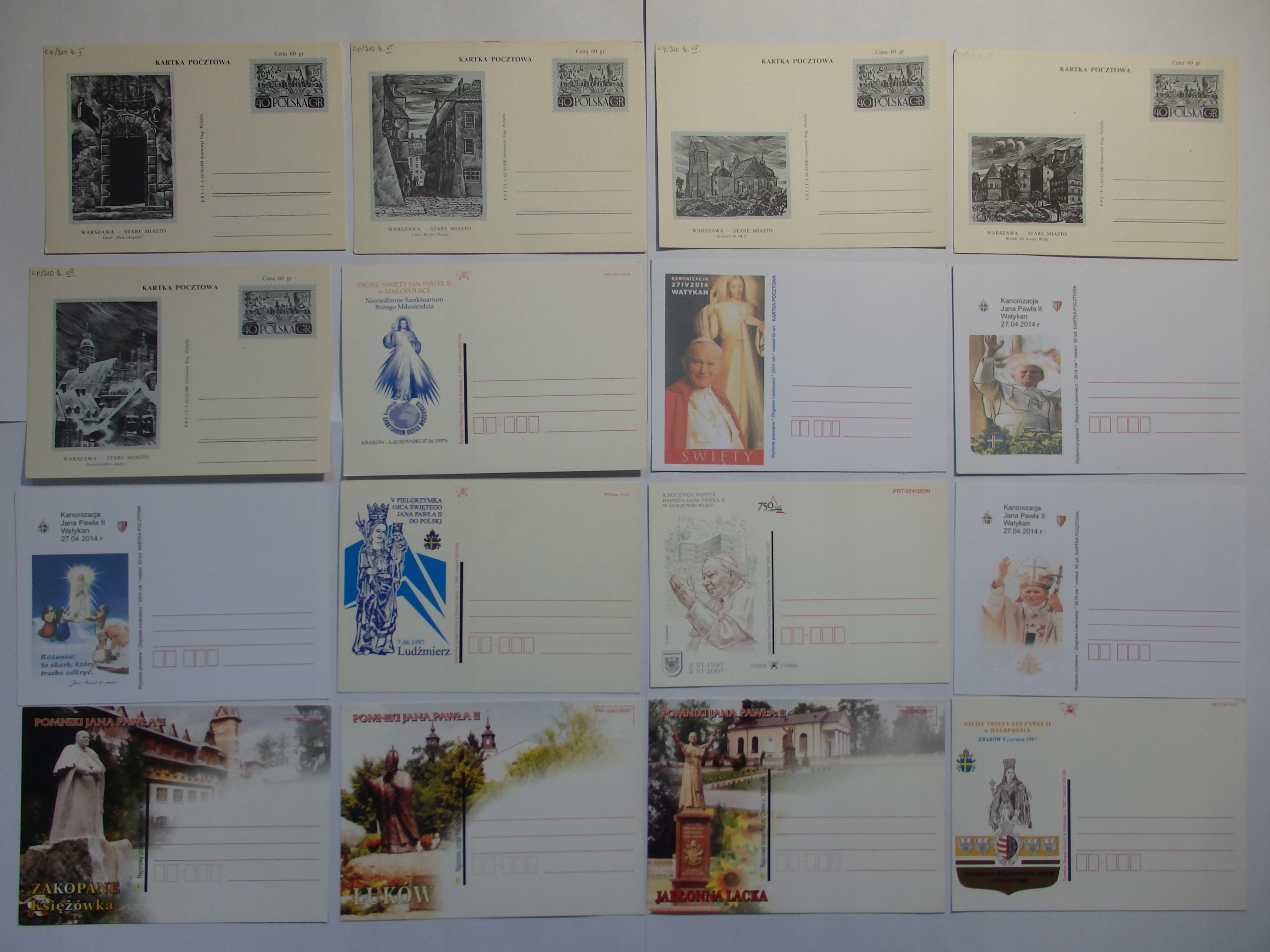 Mix Całości Pocztowych, B6678