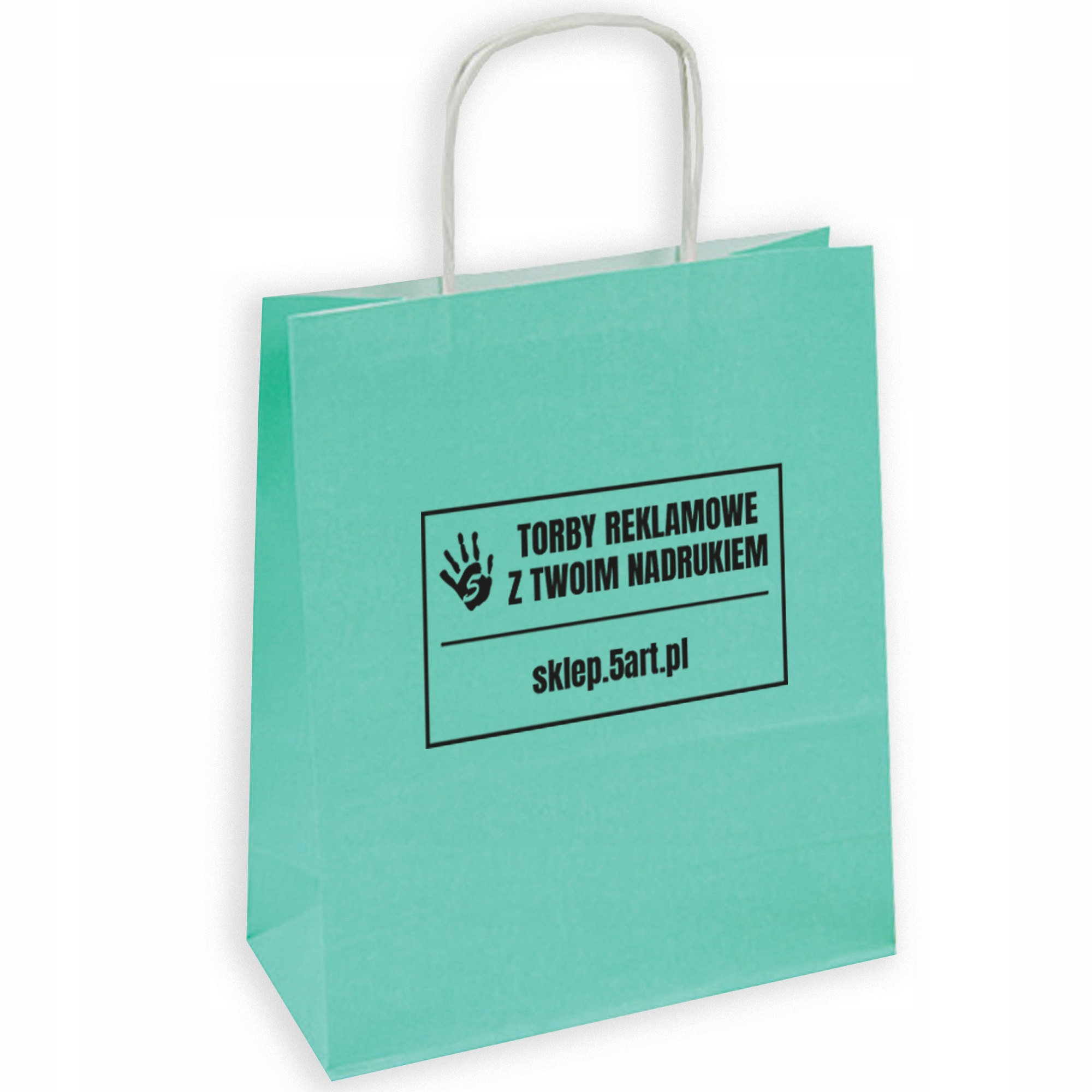 

Torba Papierowa Z Nadrukiem Pastelowa A5 100 szt