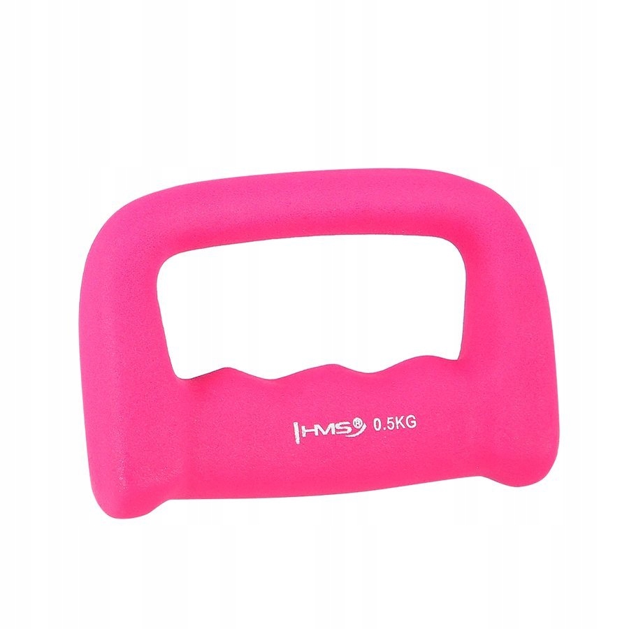 HMS Ciężarek Hantla Hantelka Neoprenowa Kastet Do Ćwiczeń Treningu 0,5 kg Marka HMS