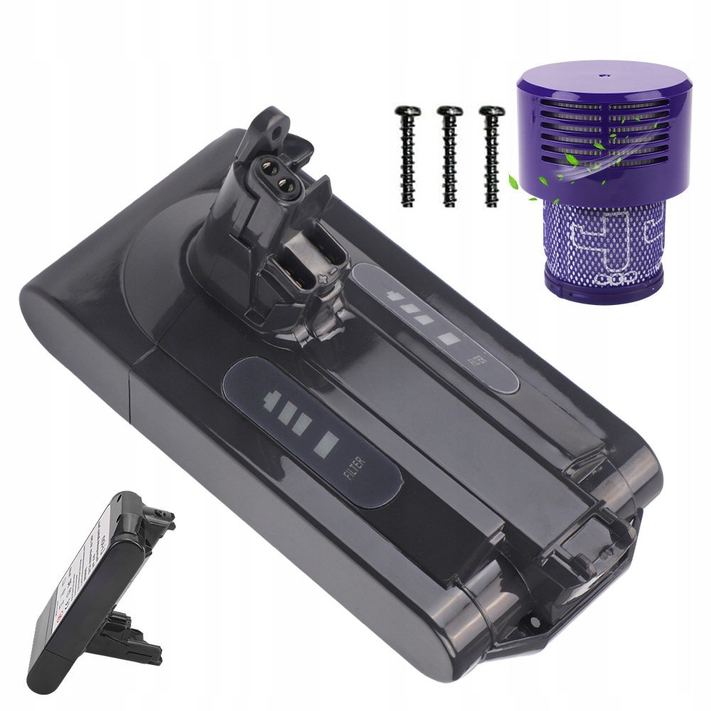 Baterie 6000 Mah Pro Bezdrátový Vysavač Dyson V10, Nástroj