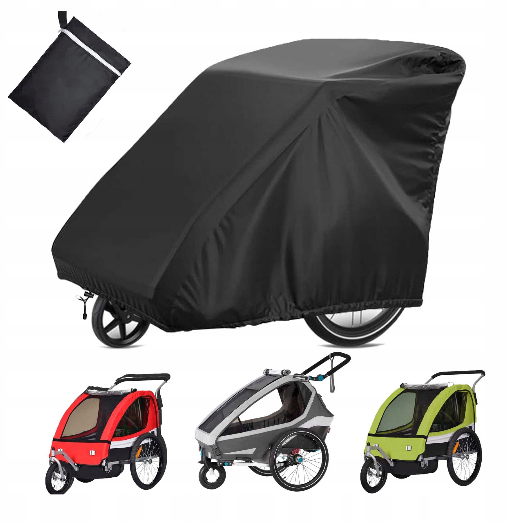 Przyczepka rowerowa FIENHS Pokrowiec