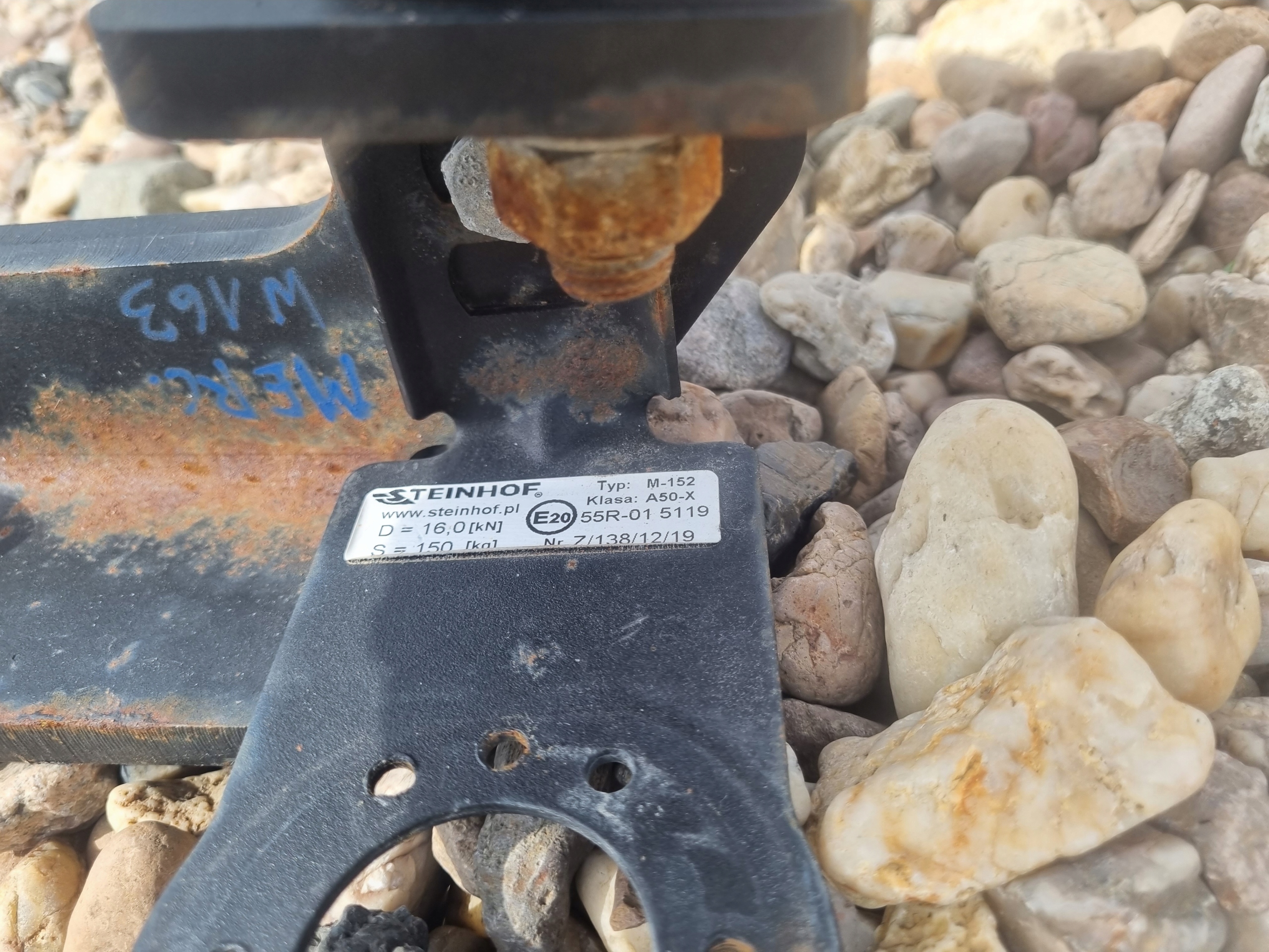 ML W163 HAK HOLOWNICZY Rodzaj kuli Brak informacji