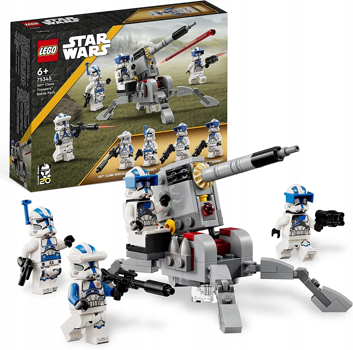 

Lego Star Wars 75345 żołnierze-klony z 501 legionu