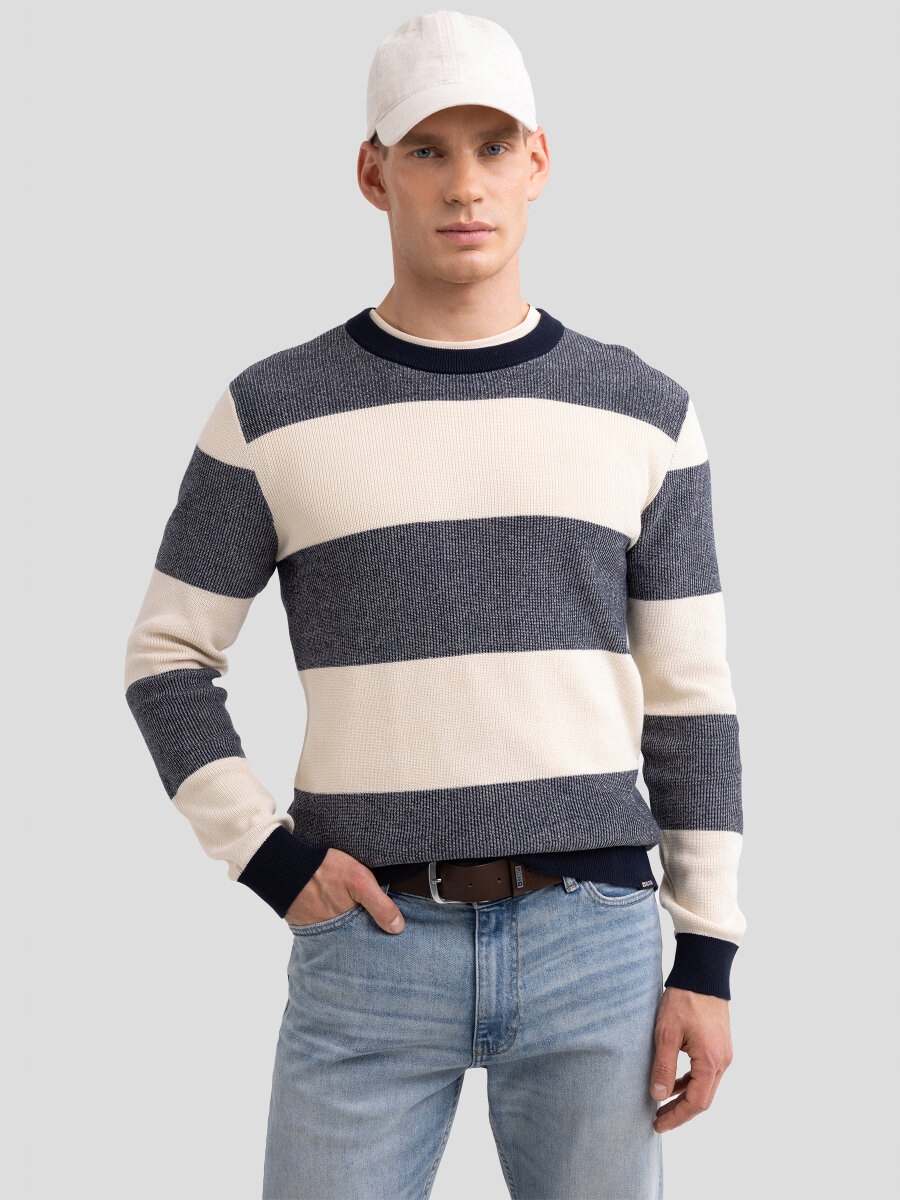 kulatý svetr Big Star vícebarevný, velikost L