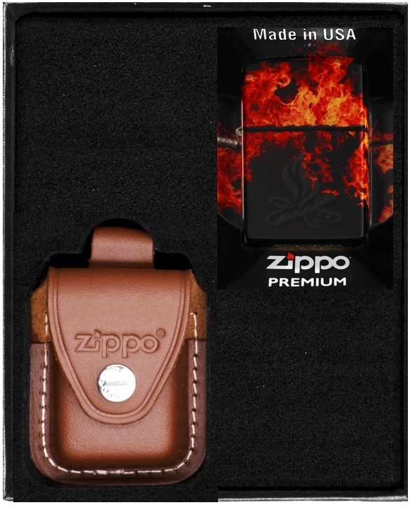 Sada Zippo Zapalovač Campfire Design 1 Dárková sada No2