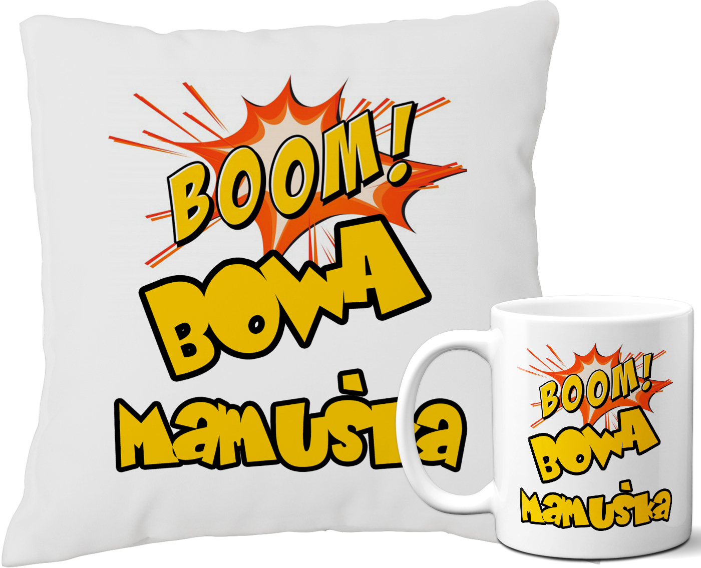 

Zestaw Poduszka + Kubek - Prezent Dzień Mamy Matki