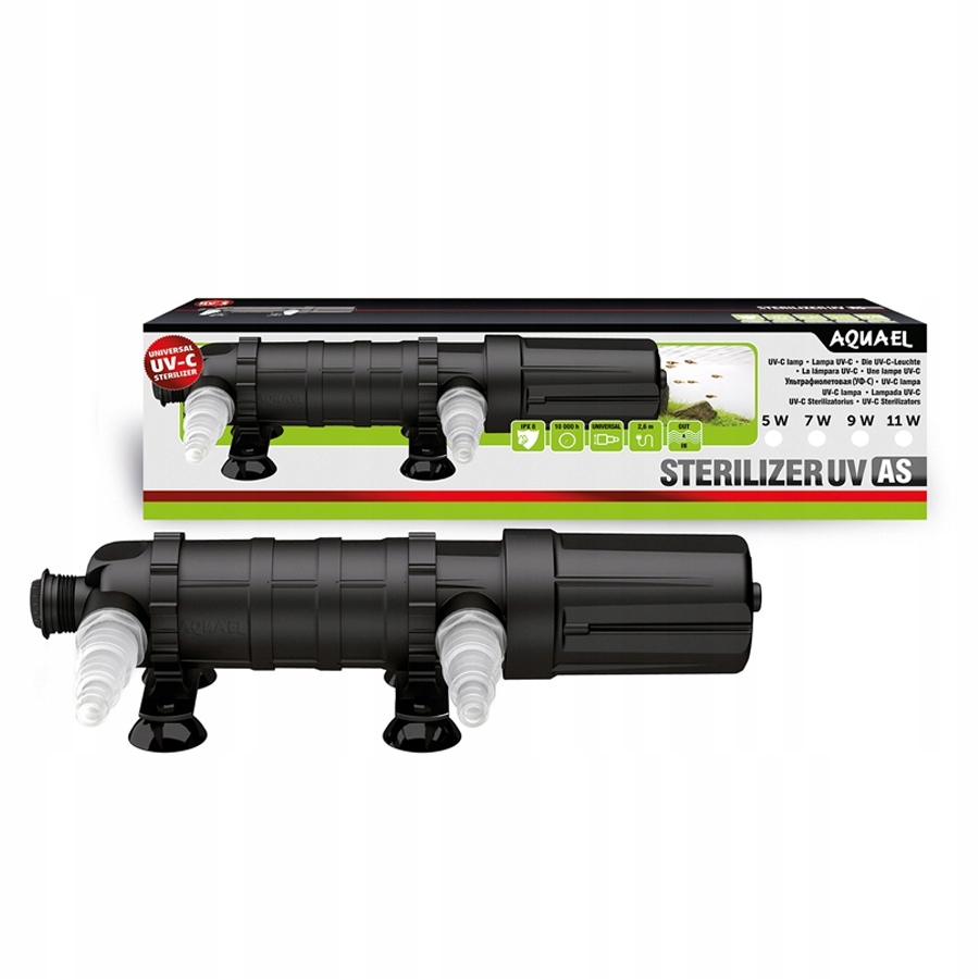 Levně Uv Sterilizátor 9W Pro Akvárium, Krystalická Voda Bez Řas, Energeticky Úsporný