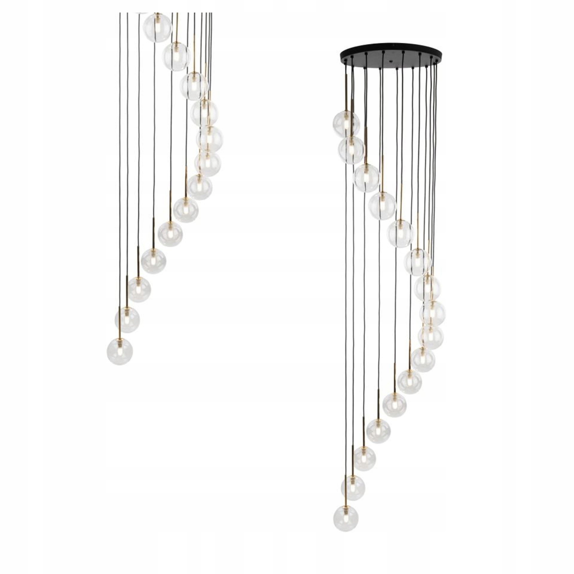 Závesné svietidlo Aurora Transparent 10182 Tk Lighting