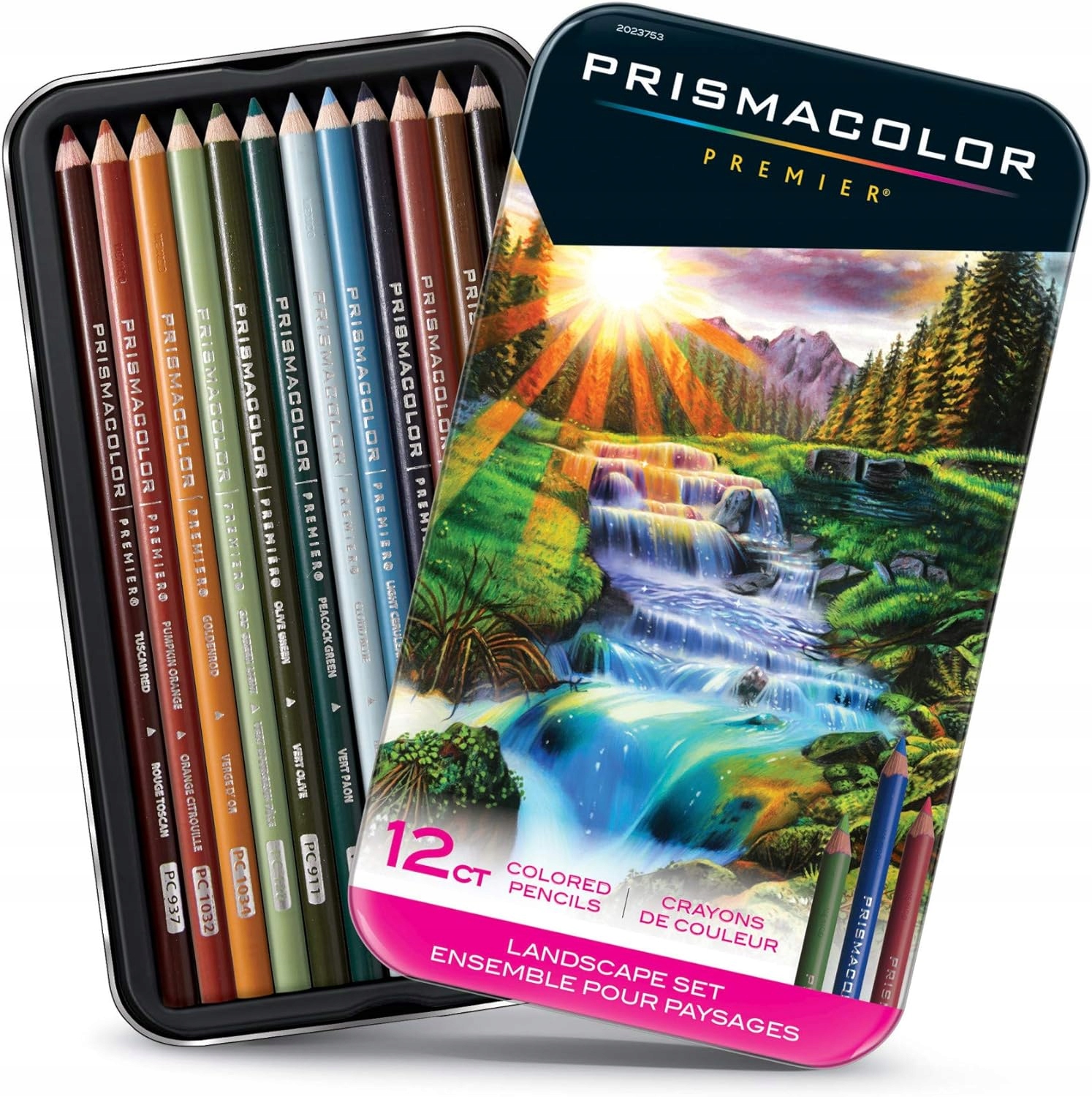 Pastelky Prismacolor Premier Landscape Set 12 kusů z Usa