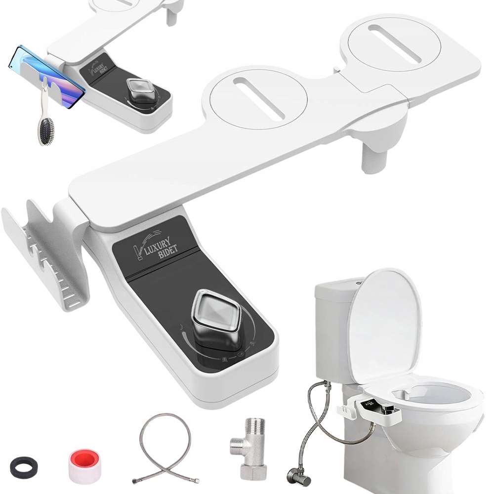 Bidetová krytka na sedadlo Nástavec na bidet Smart Bidet Tryska Sada Abs
