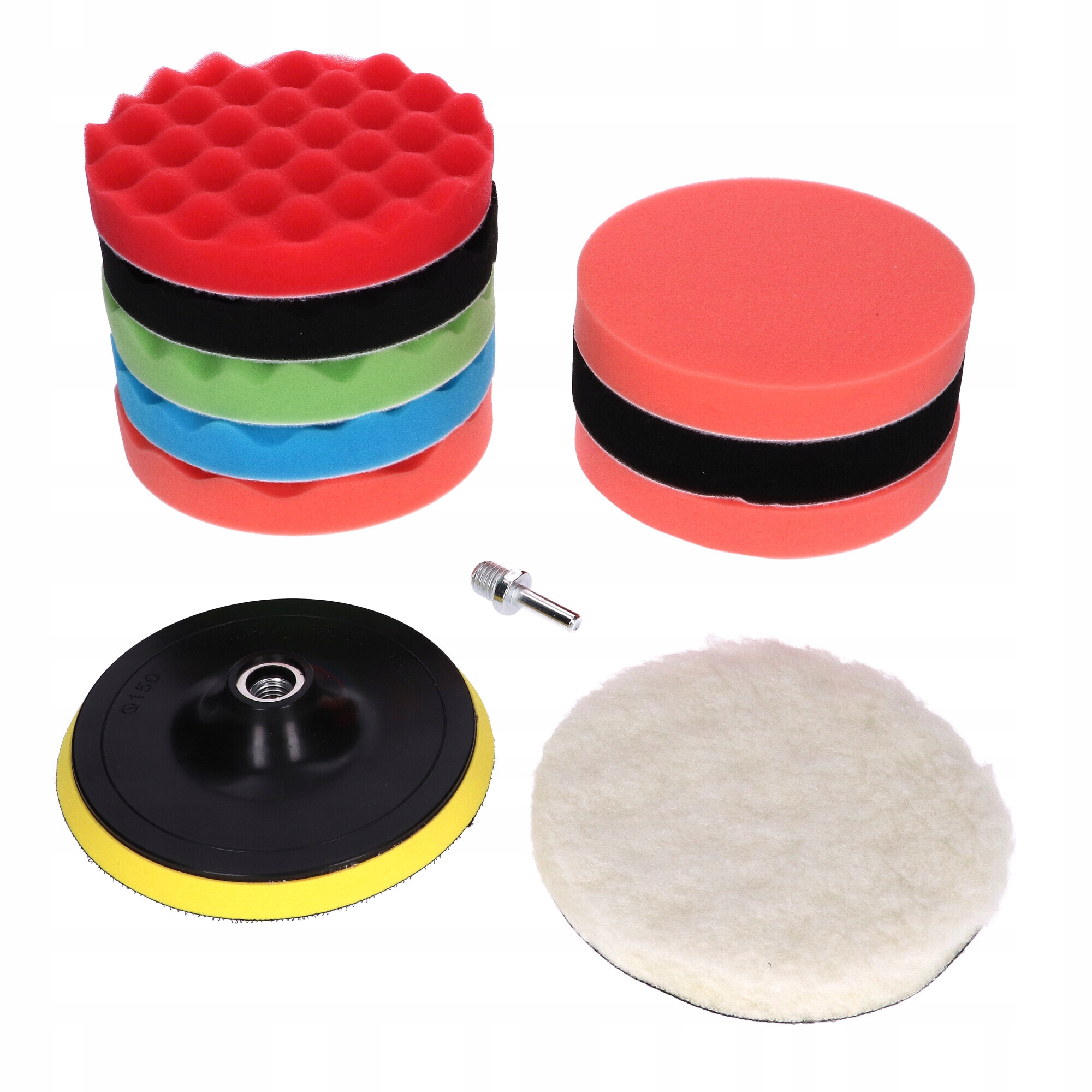 

Zestaw Gąbek Padów Do Polerowania 150mm M14