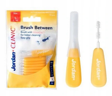 

Jordan Brush between L żółte czyściki wyciorki x10
