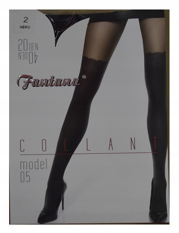

Fantana Rajstopy Wzorzyste Model 05 Rozmiar 2 Nero