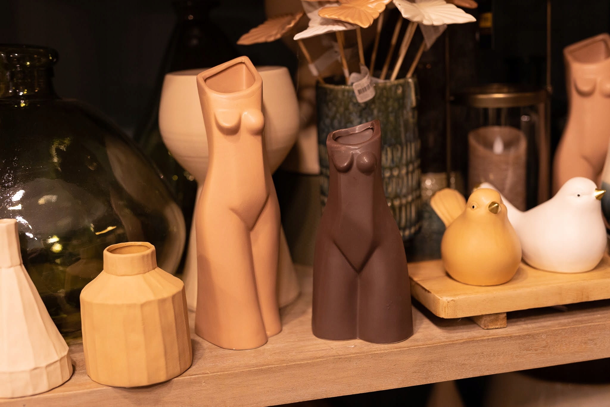 Wazonik ceramiczny ciało kobiece doniczka głowa EAN (GTIN) 8720194574577