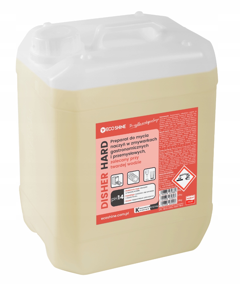 Eco Shine Disher Hard płyn do zmywarek 6kg