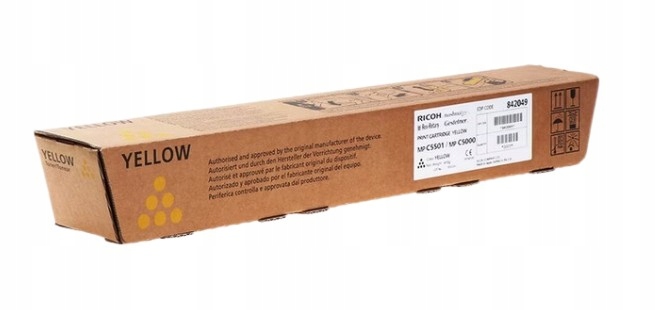 Toner Ricoh Mp C5000 Mp C5501 841161 841457 842049 Originál Yellow