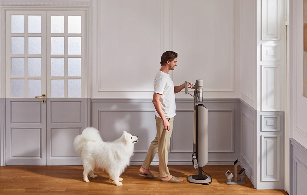 BEZPRZEWODOWY ODKURZACZ PIONOWY ZE STACJĄ OPRÓŻNIANIA DREAME Z10 STATION Zasilanie akumulatorowe