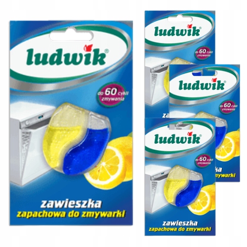 

Ludwik Zawieszka Do Zmywarki zapachowa 60 cykli x4