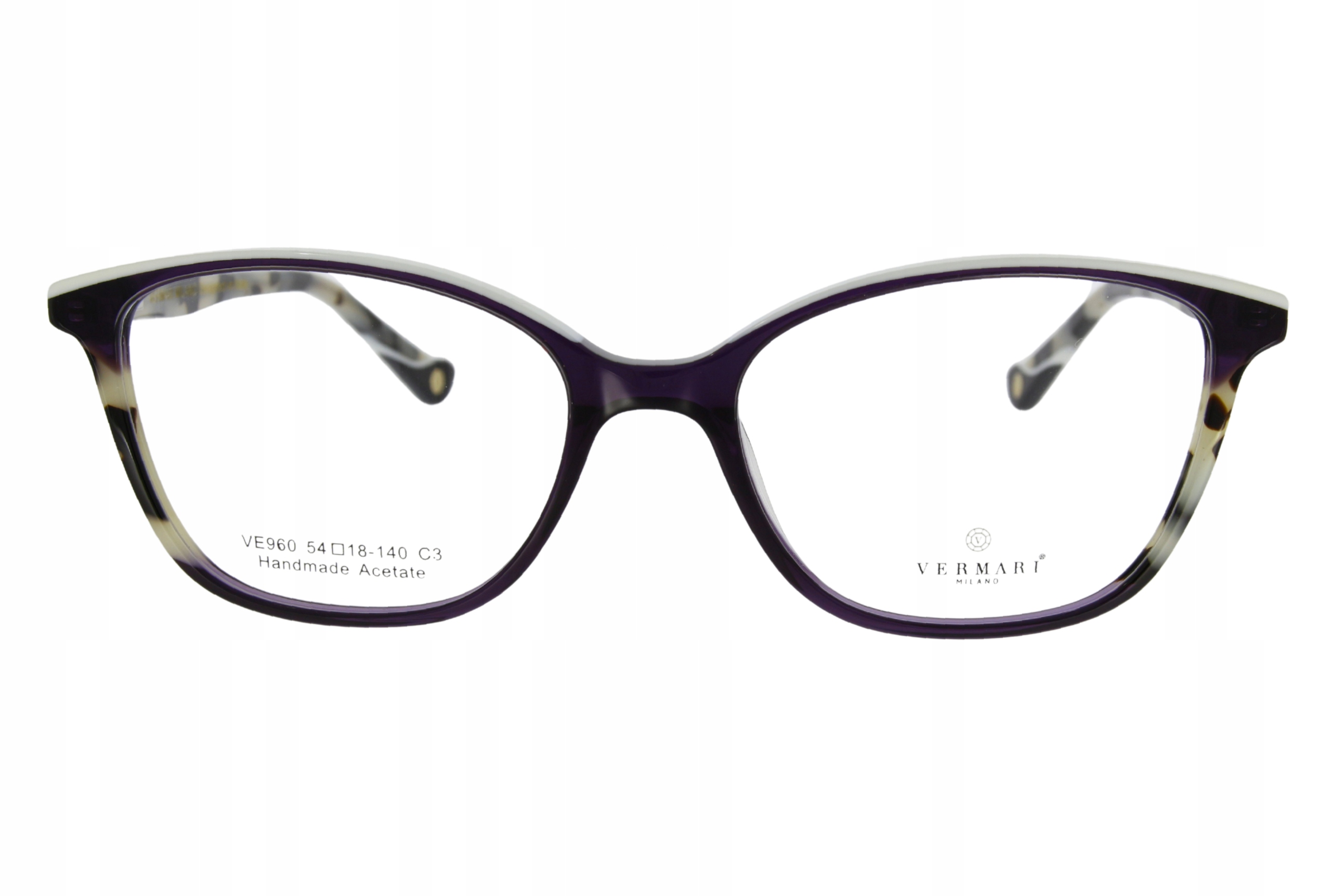 Damskie Oprawki Korekcyjne Okulary Premium Vermari Milano VE960 C3
