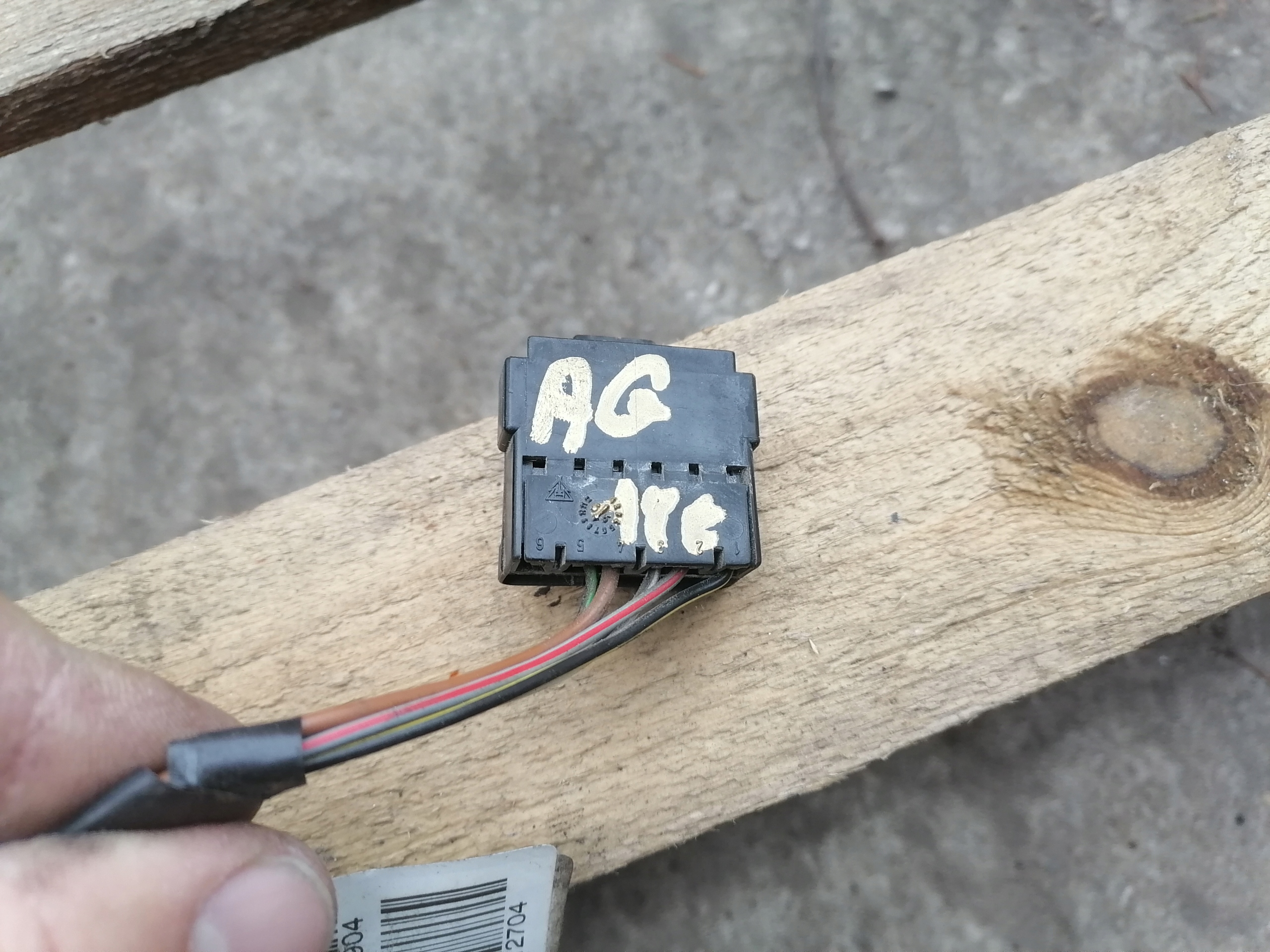 Connector Contact Leuchte hinten heck OPEL ASTRA G