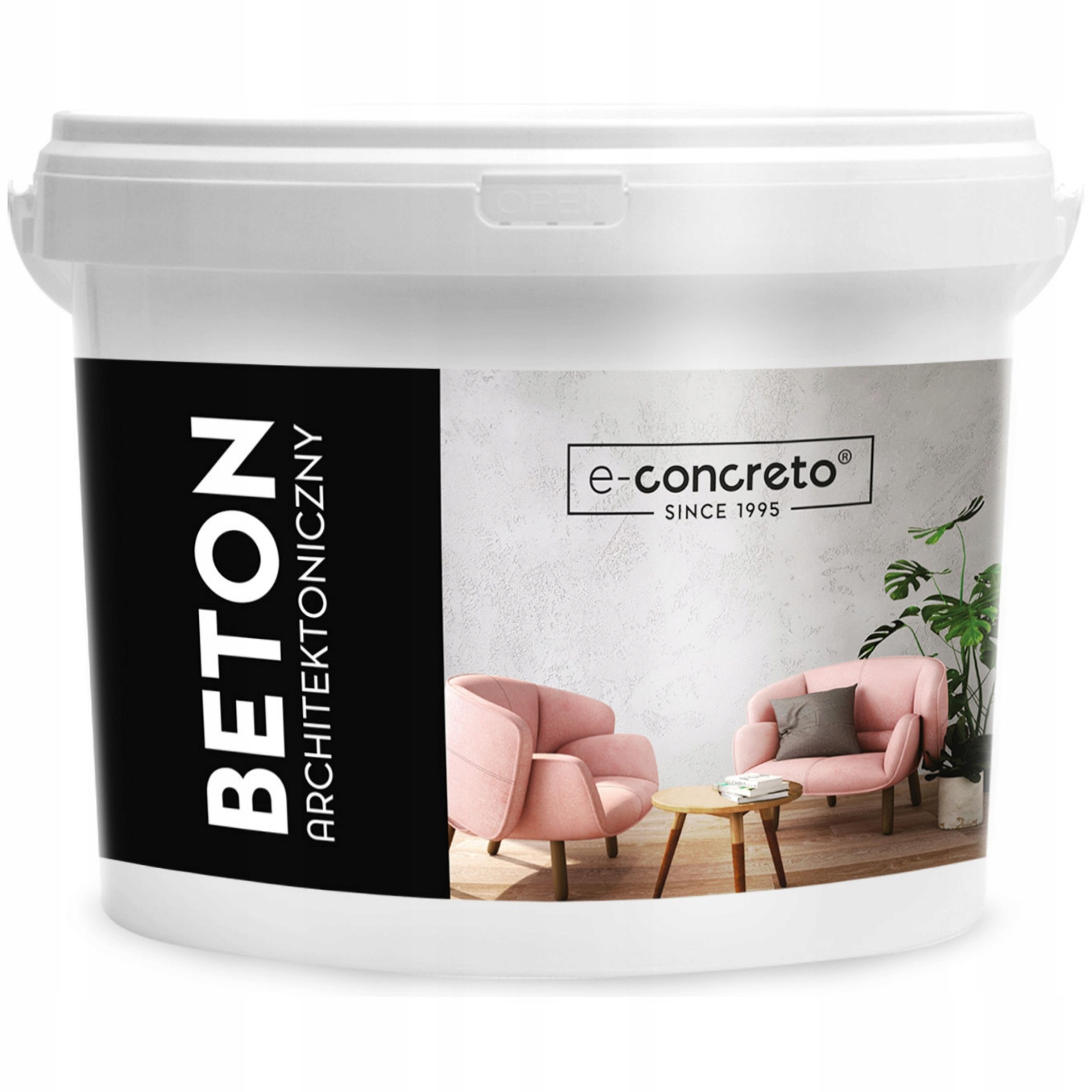 

Beton Architektoniczny tynk 15m2 Antracyt