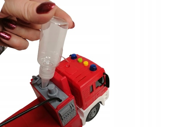 STRAŻ WÓZ SAMOCHÓD STRAŻACKI Z POMPĄ I DRABINĄ Wiek dziecka 3 lata +