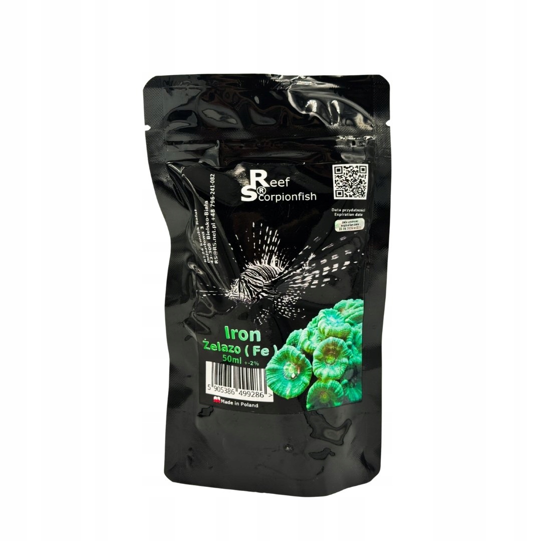 Levně Železo Do Mořského Akvária Doplněk Pro Korály Prvky Fe 50 ML