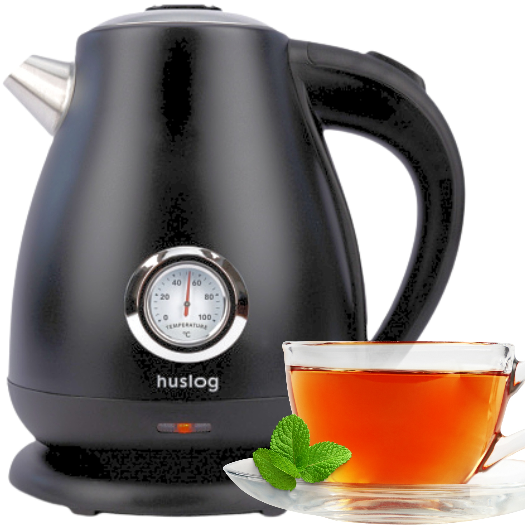 Czajnik Huslog AK-0932 2200W 1,7L Podstawa 360° Termometr