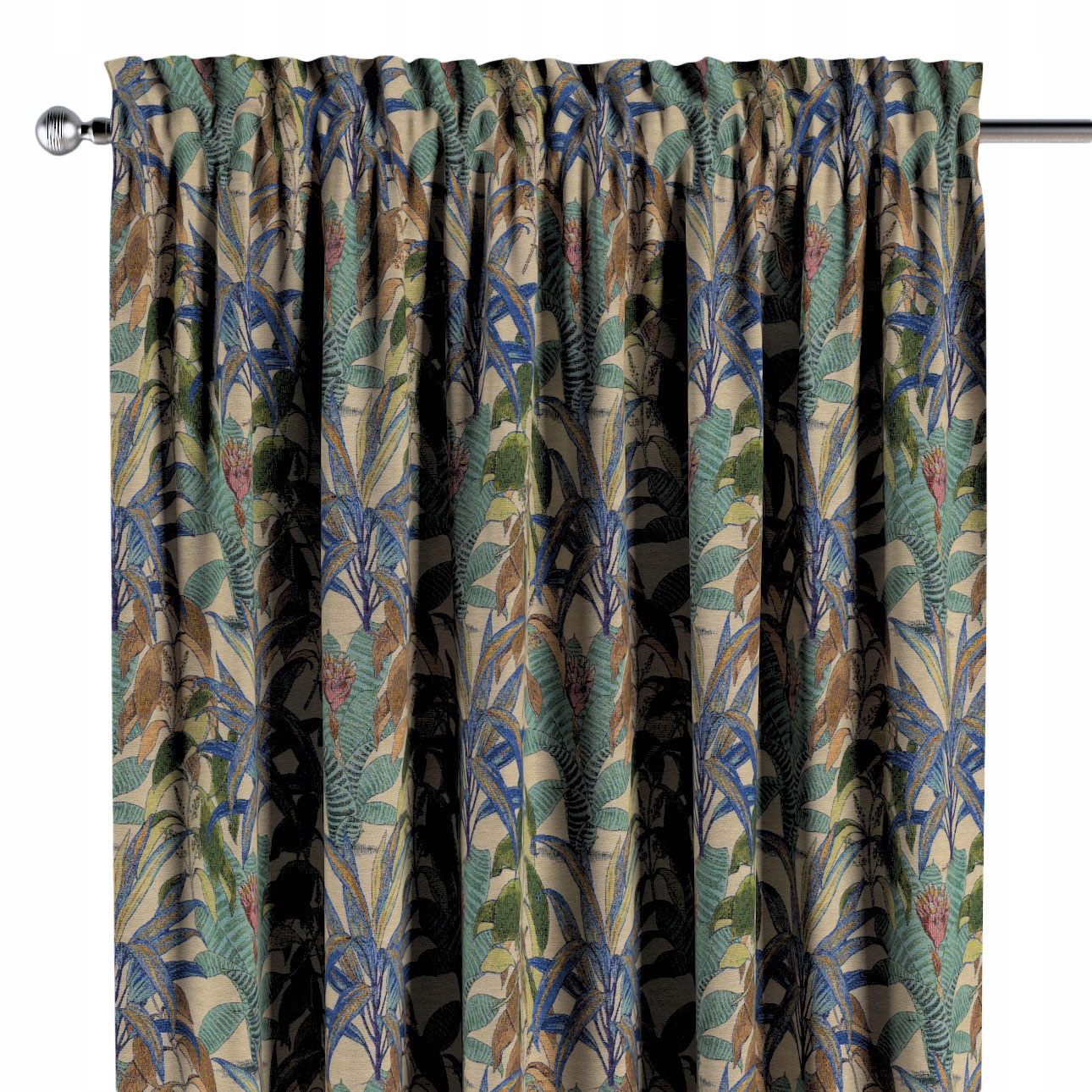 Dekoria Záves na kanáli s ofinou 1 ks 130x245 cm