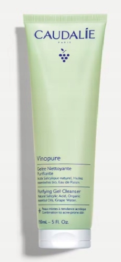 Caudalie Vinopure čistící gel s kyselinou salicylovou 150 Ml