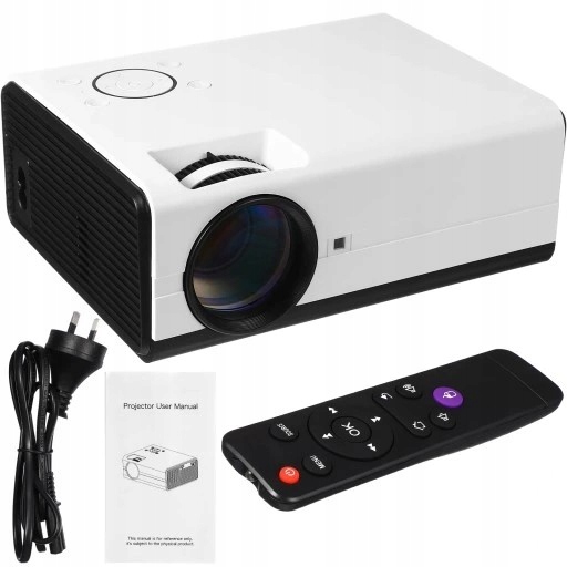 Domácí Mini Projektor 4K 1080P 5G WiFi Led Přenosný