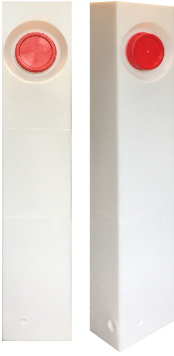 61068 - Чистый и серый резервуар для воды 57 л