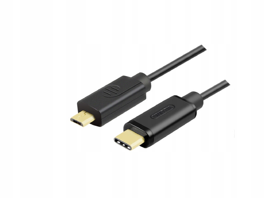 Kabel Usb C na micro Usb 2.0 1,0m Unitek Y-C473BK