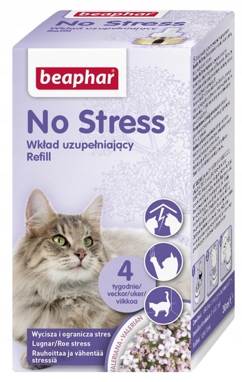 Levně Náplň Do Difuzéru Uklidňující Pro Kočky Feromony Beaphar No Stress 30 ML