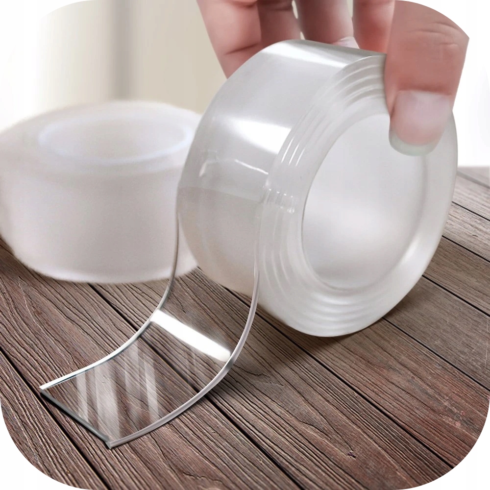 TAŚMA DWUSTRONNA DO WYKŁADZIN DYWANÓW MOCNA Rodzaj taśma