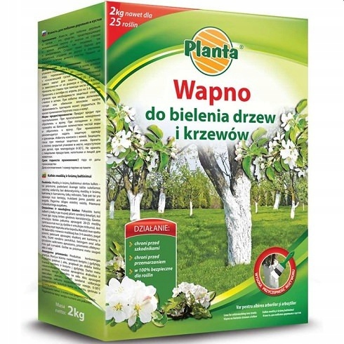 

Wapno do bielenia drzew 2 kg Planta 9129