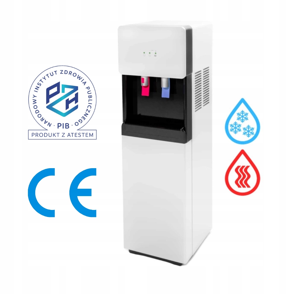 Distribútor vody Midea JL1660S voľne stojaci s funkciou vykurovania a chladenia