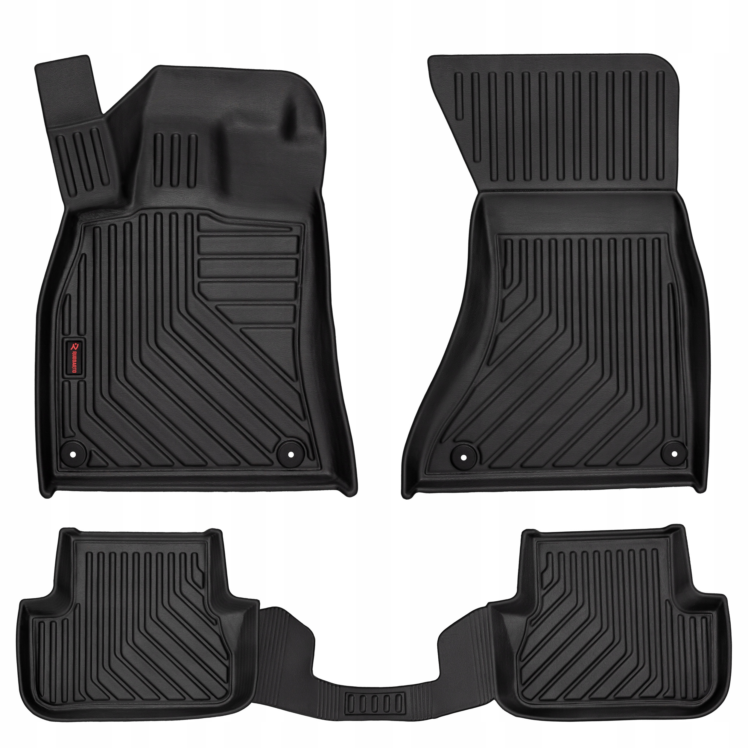 Gumové 3D autokoberce pro automobily: Audi A4 B8 sedan, kombi, avant, allroad